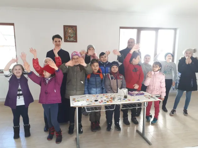 Ateliere de întâmpinare a primăverii, la biserica din Victoria