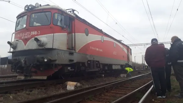 Al patrulea tren deraiat într-o lună în județul Brașov 