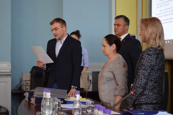 Consiliul Judeţean are un nou membru. Horia Nistor în locul lui Claudiu Cornea 