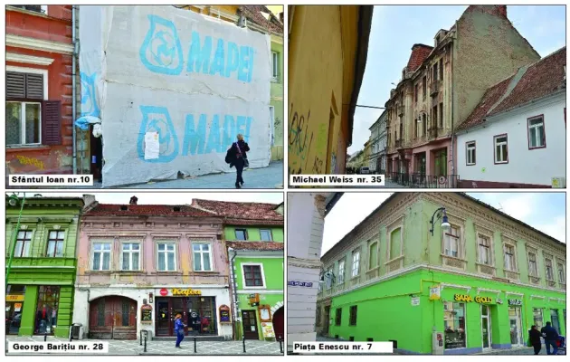 Programul 50/50: Braşovul repară primele 4 faţade
