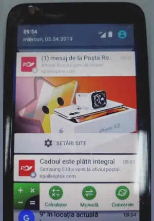 Se dau țepe cu i-Phone XS și Samsung S10 în numele Poștei Române