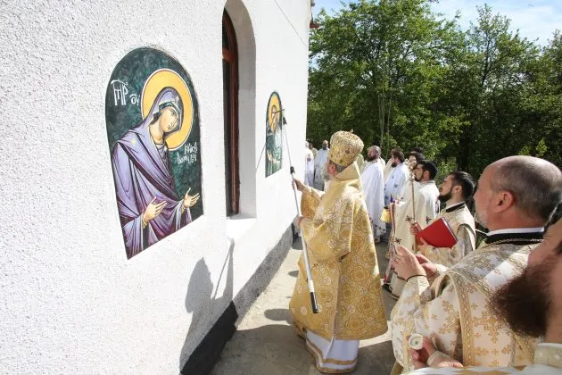 Moment aniversar la biserica din Viscri