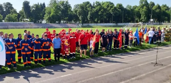 De 9 ani pe podium. Pompierii din Râşnov au câştigat şi în acest an „finala” ISU Braşov