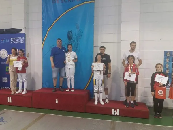 Sabrera Alexia Dan de la Olimpic Cetate Râşnov,
campioană naţională la U11