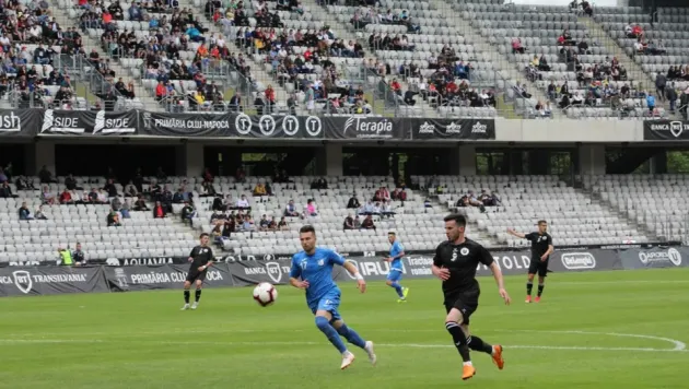 U Cluj vs. Hermannstadt la baraj