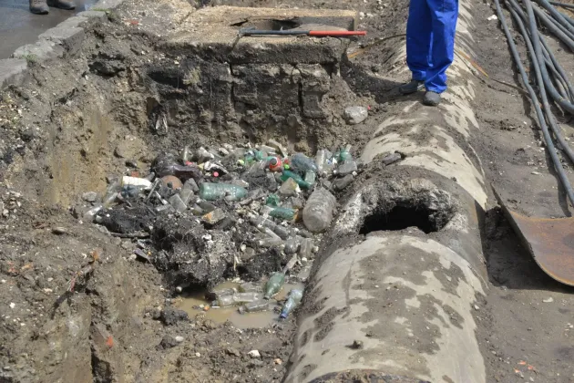 Bypass pentru inundaţiile din Tractorul