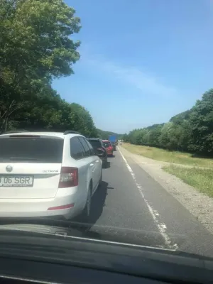 O persoană rănită într-un accident, la Perşani