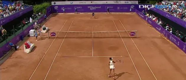 Sorana, învinsă surprinzător la Openul bucureştean
