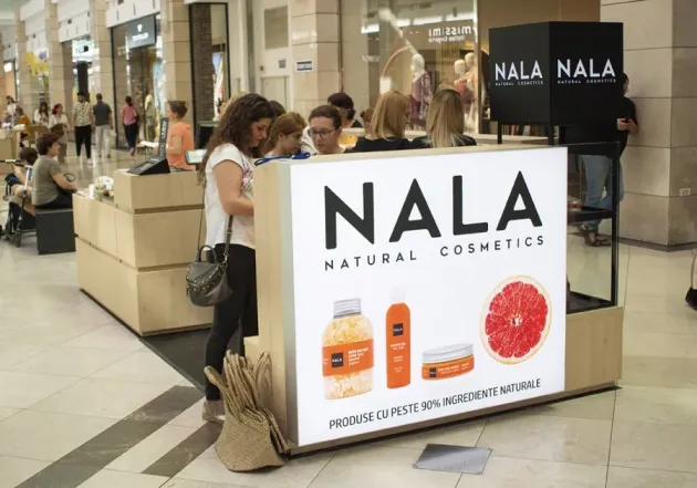 Fondatorii Noriel se pregătesc să pătrundă cu brandul de cosmetice Nala în Coresi Shopping Resort