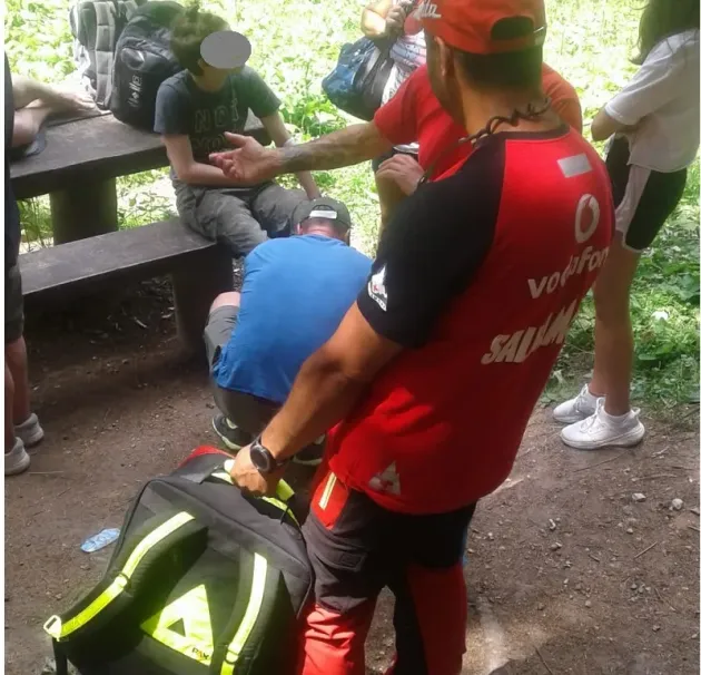 Echipele de urgenţă, chemate de două ori, duminică după-amiază, în zona Canionului „Şapte Scări” 
