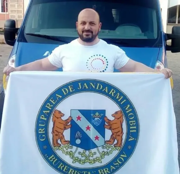 Jandarm braşovean, campion europeanla Powerlifting