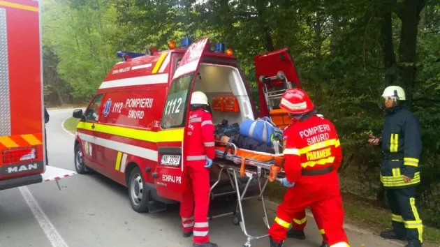 Copil rănit când traversa DN 73F