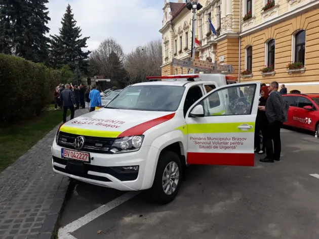 SVSU Braşov va avea un garaj pentru noile autospeciale