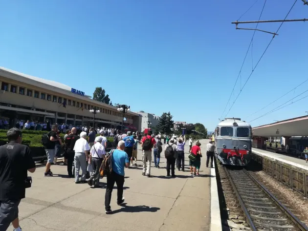 Locomotiva care a făcut istorie în România a garat din nou la Braşov