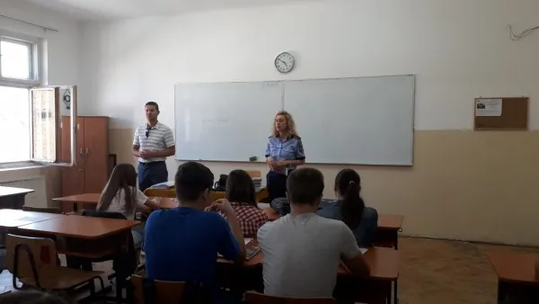 Campania de prevenire Poliţie - Antidrog a ajuns în şcoli