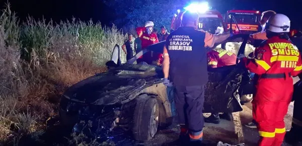 Căruță spulberată, căruțaș beat fugit de la locul faptei