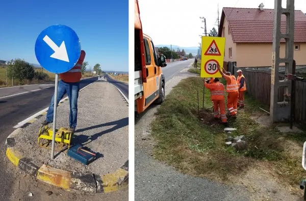 CNAIR: Peste 2.500 de indicatoare sunt înlocuite anual în regionala Braşov 