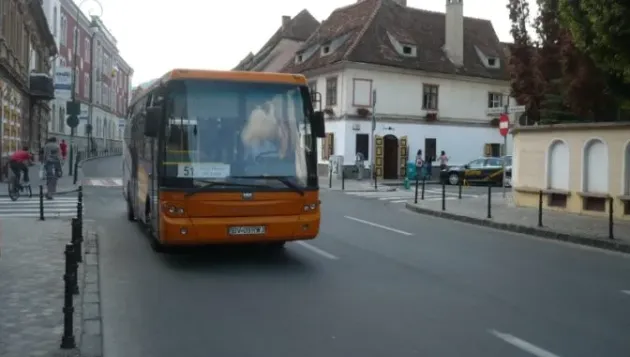 Două ore fără transport în comun pe strada Nicolae Bălcescu