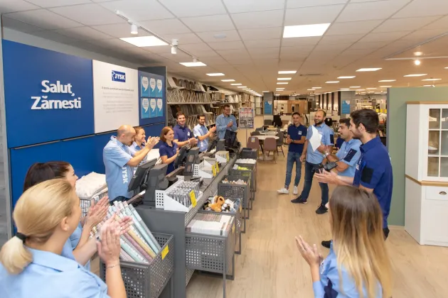 JYSK, inaugurare la Zărneşti
