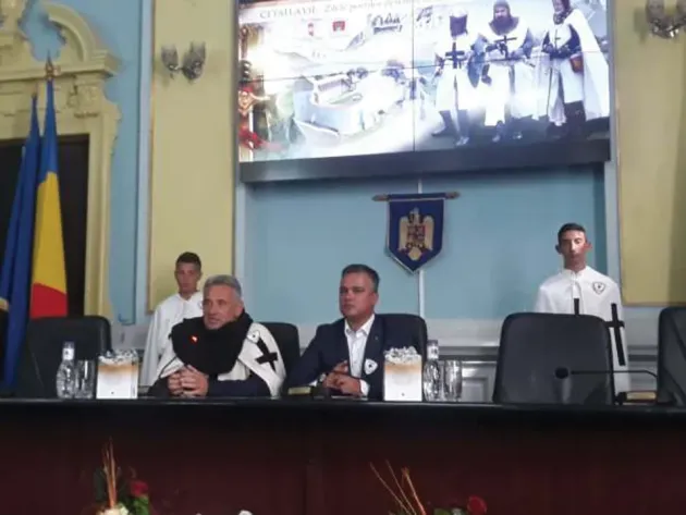Preşedintele CJ Braşov a devenit cavaler de Marienburg şi a intrat în lumea teutonilor