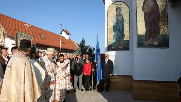 10 ani de la târnosirea bisericii noi de la Ghimbav