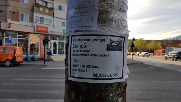 Escrocii marca „maşina de cusut” şi-au refăcut apariţia