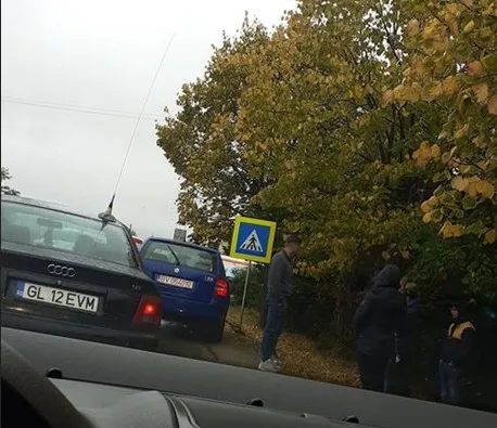 Sânpetru, DJ 103: N-a putut să evite fetiţa de 11 ani care i-a apărut în faţă  