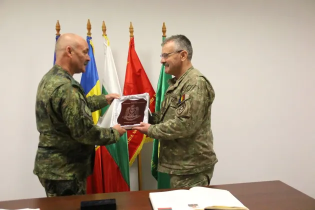 Oaspeţi din Bulgaria la Centrul „Getica” de la Cincu