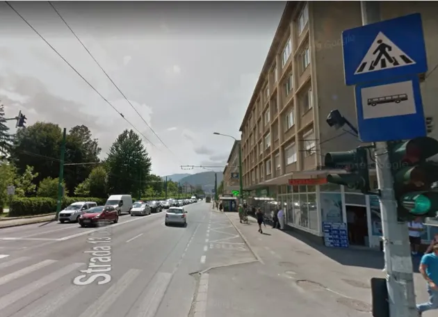 Staţia RATBV de la Biserica Tractorul, mutată temporar pentru extinderea străzii 13 Decembrie