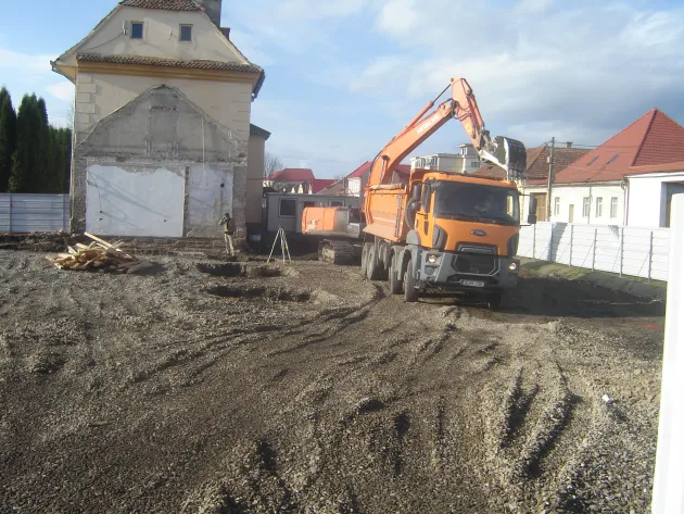 Au început lucrările privind construirea unui sediu modern pentru Primărie
