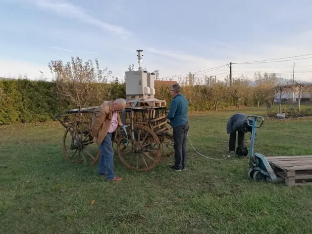 Nici căruţa „aerului” din Codlea unora nu le miroase bine