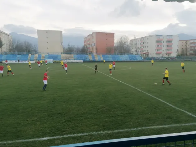 Selecţionata AJF Braşov, lider în grupa de UEFA Regions Cup