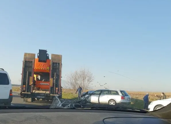 Tânăr din Alba, rănit într-o coliziune cu un tir, la Hornbach