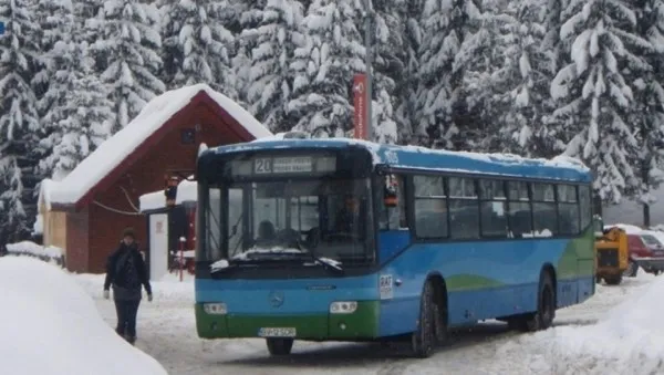 Autobuzul de Poiană, singurul care va circula în noaptea de Revelion 
