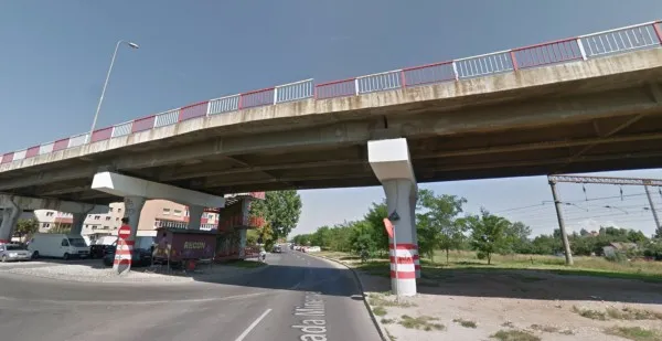 Incident sinucigaş pe podul de la Zizinului
