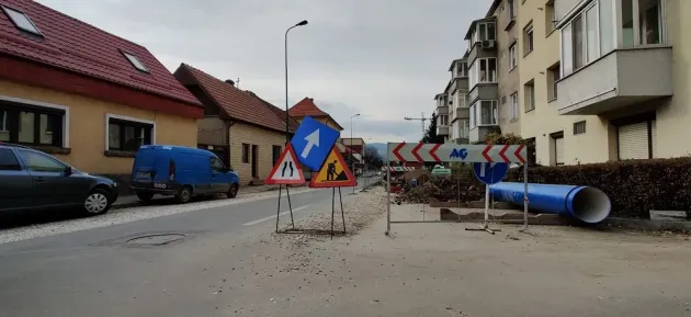 Ultima închidere a străzii Nicolae Titulescu din Braşov  