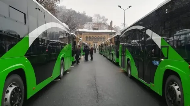 4,9 milioane de kilometri, parcurse de cele 105 autobuze Menarini