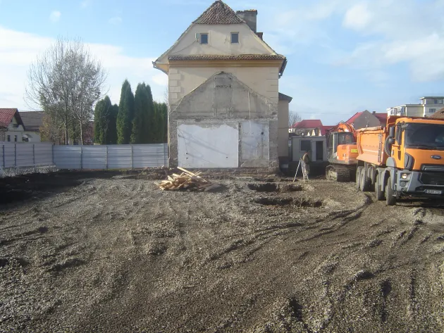 Feldioara; S-a turnat fundaţia noii pentru Primării