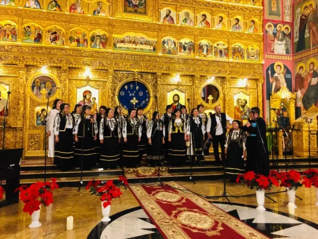 Festival de colinde la biserica nouă din Ghimbav