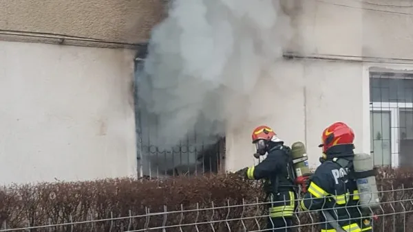 O bătrână a murit într-un incendiu, pe strada Avram Iancu