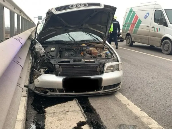Coliziune autoturism – TIR pe ocolitoarea Brașovului