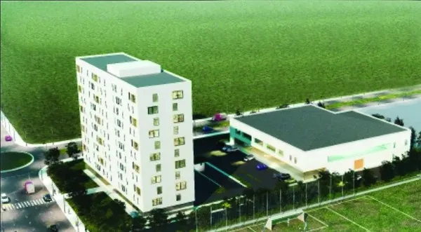 Nicolae Ţucunel a prezentat planurile pentru fostul Forex: sală de sport cu hotel anexă