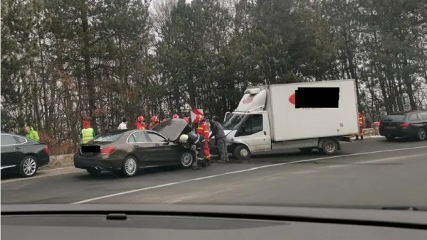 A patra zi cu accidente pe Drumul Poienii