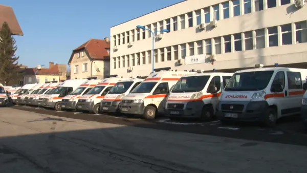 Ambulanţa, „daună totală” de 2 ori în 6 luni! Apelul directorului către vitezomani