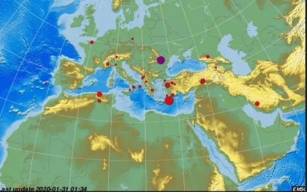 Unul dintre cele mai puternice seisme din ultima perioadă: 5.2 grade la ora 3.26