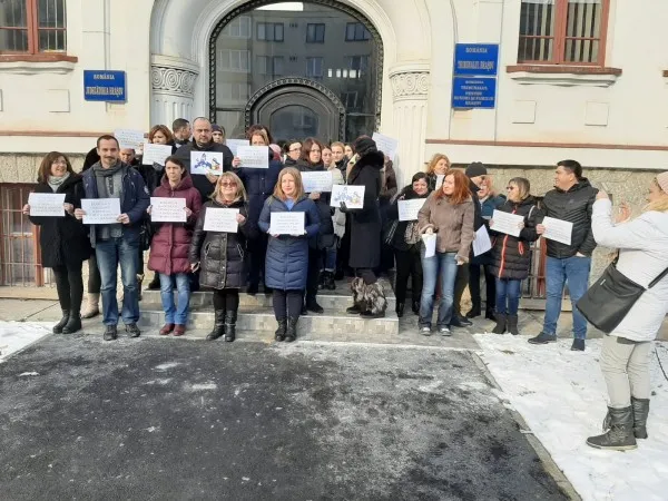 Marşul celor 1.000 de robe. Magistraţii din Braşov, alături de colegii lor din Polonia