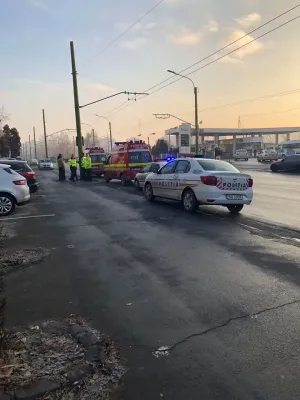Doi pietoni dintr-o lovitură