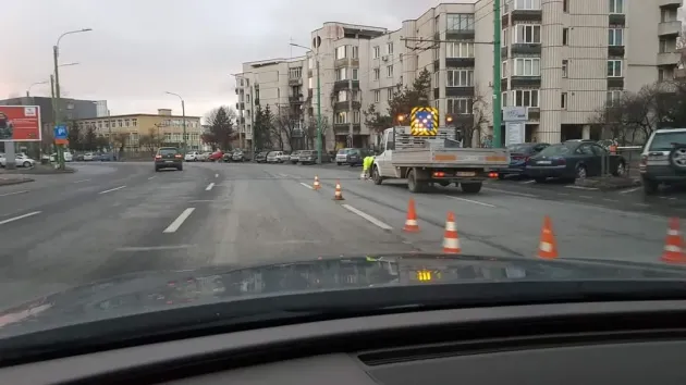 „Poliţist culcat” la staţia accidentelor, RATBV Meşotă