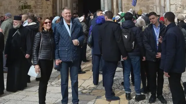 La Sfântul Mormânt
