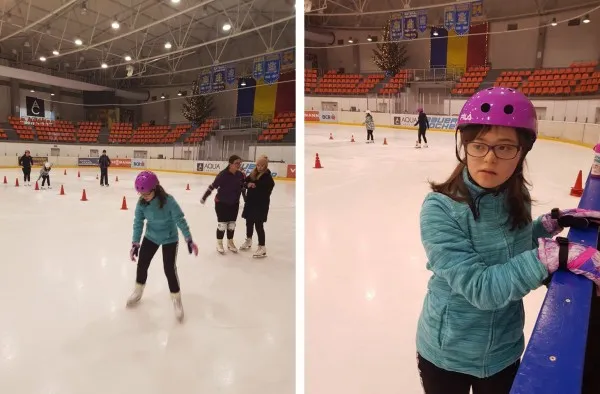 „Speciali pe Patine” - astăzi şi mâine, demonstraţii de patinaj pentru tinerii cu dizabilităţi